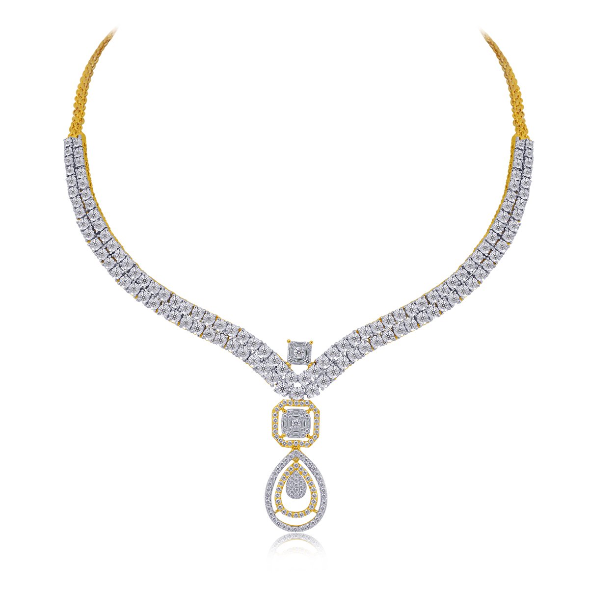 Timeless Treasure necklace set – FORSEE DIAMONDS 